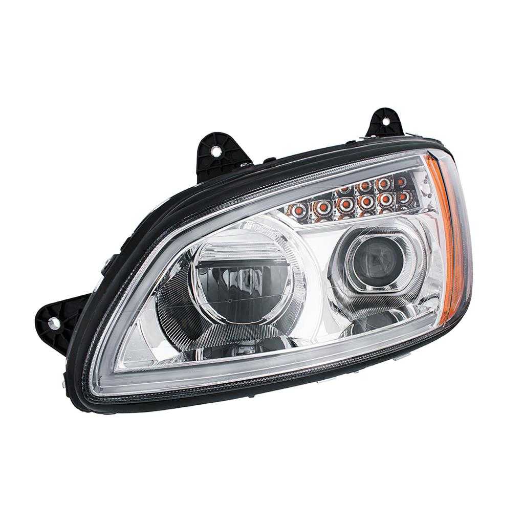 Headlights LED Headlight w/ Turn Signal/Position Light for Kenworth