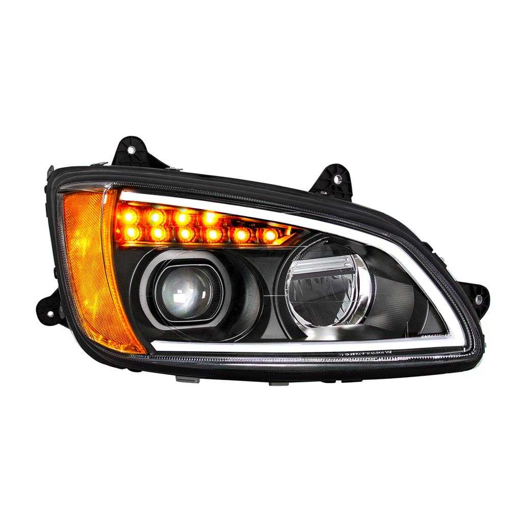 Headlights LED Headlight w/ Turn Signal/Position Light for Kenworth