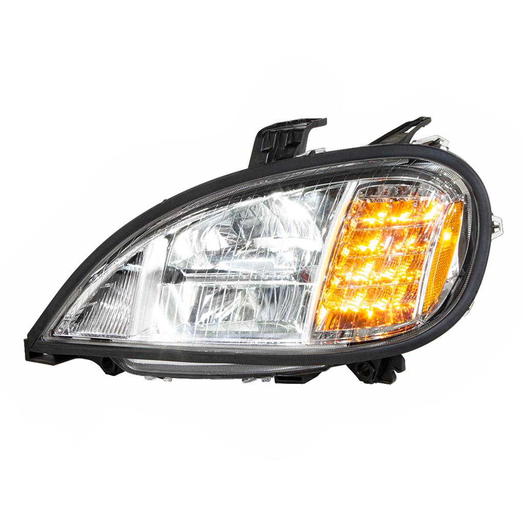 Headlights: Full LED Headlight for 2001-2020 Freightliner Columbia