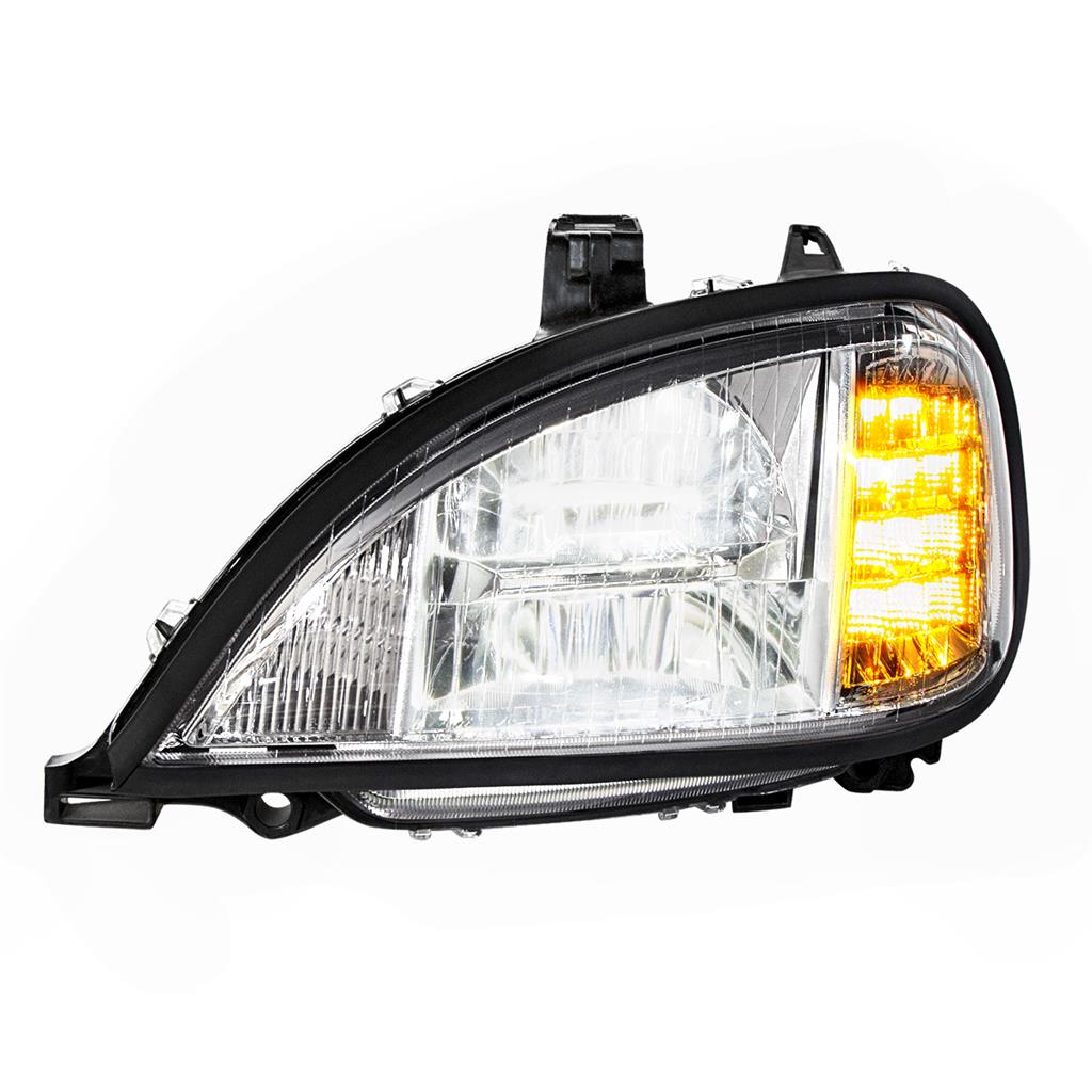 Headlights Full LED Headlight for 20012020 Freightliner Columbia Chrome Driver