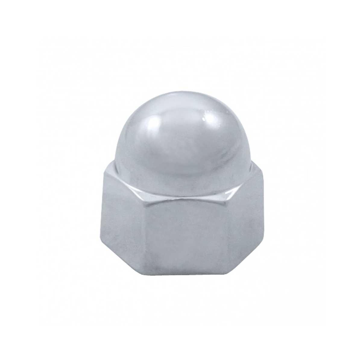 1/2 Inch x 11/16 Inch Acorn Die Cast Nut Cover - 10 Pack