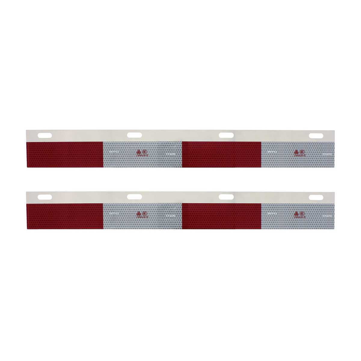 Aluminum Straight Conspicuity Reflector Top Flap Plates