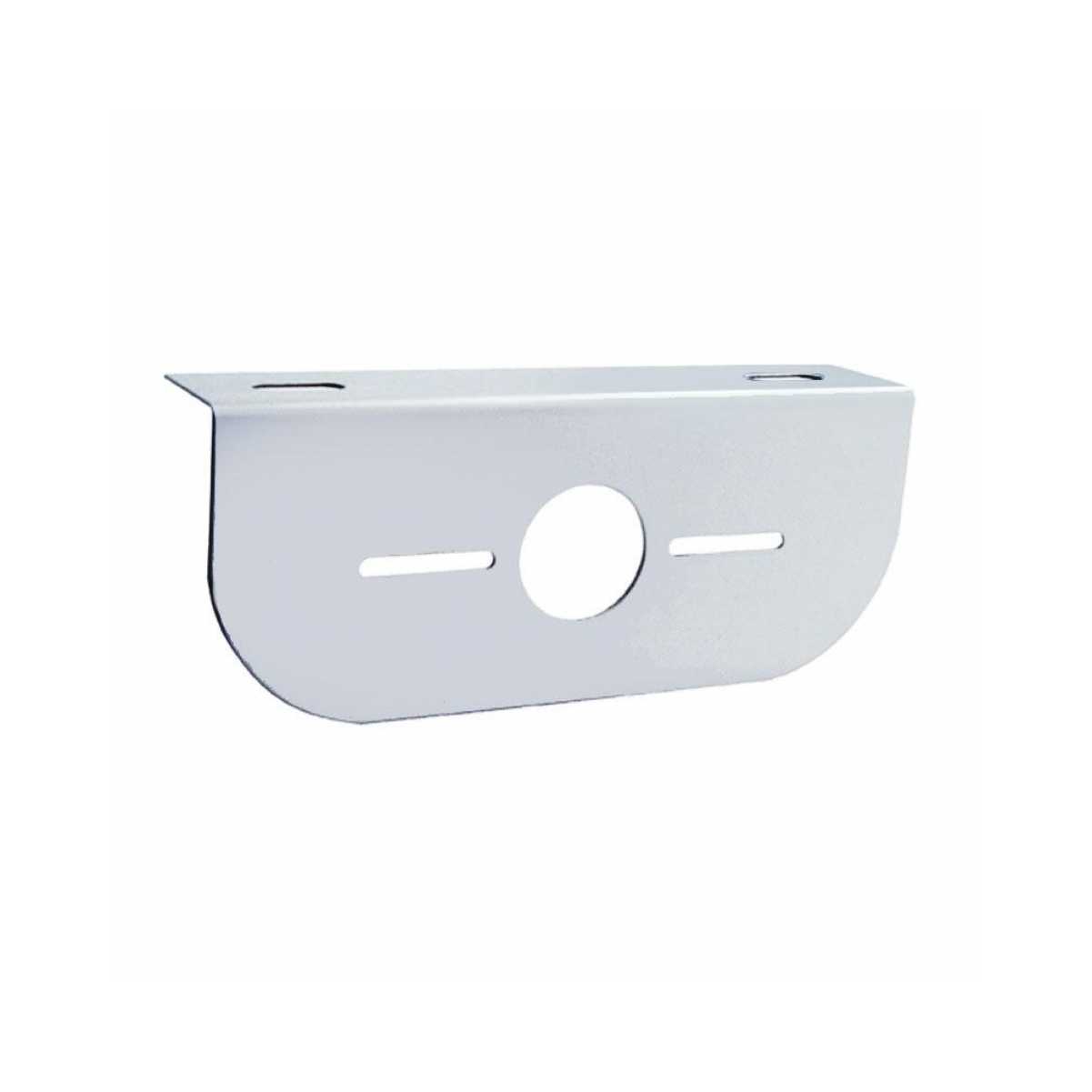 Light Brackets Universal Stainless Light Bracket w/ Flange 1 Hole