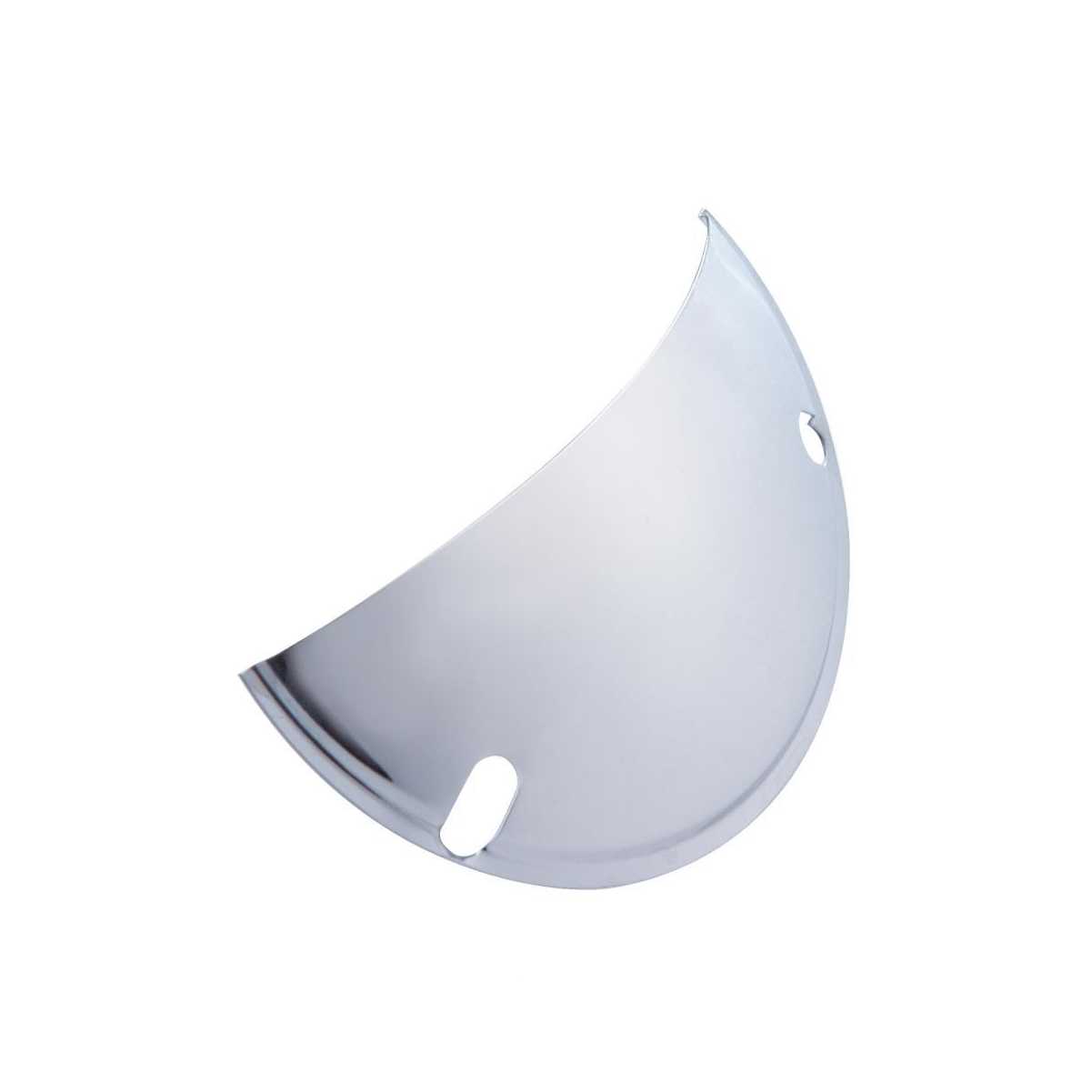 Headlight Bezels 7" Round Stainless Headlight Shield