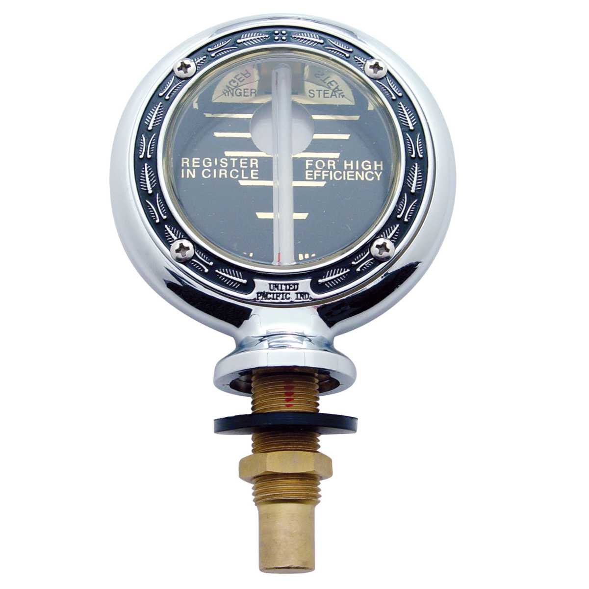 Hood Ornaments Chrome Motometer Boyce Hood Ornament