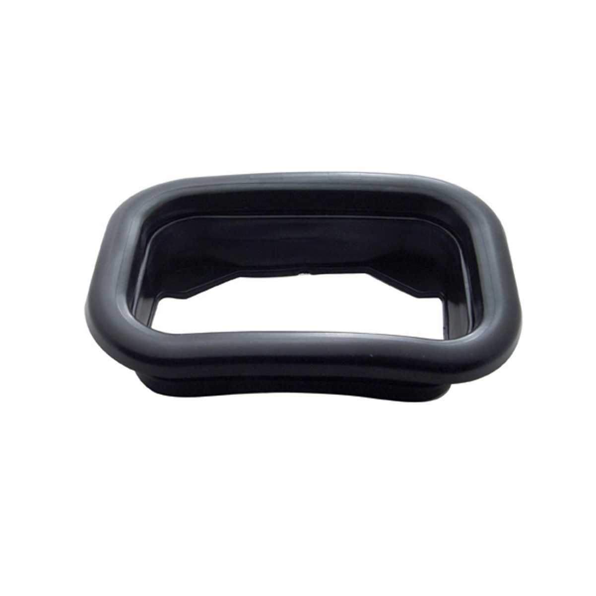 Light Grommets Black Rubber Rectangular Grommet
