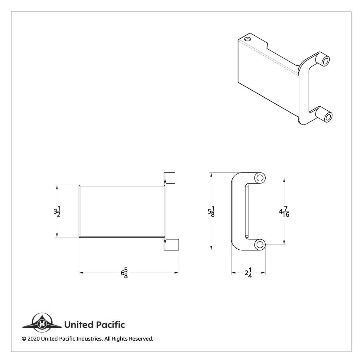 Trims Light and CB Antenna Bracket for 20182022 Freightliner Cascadia