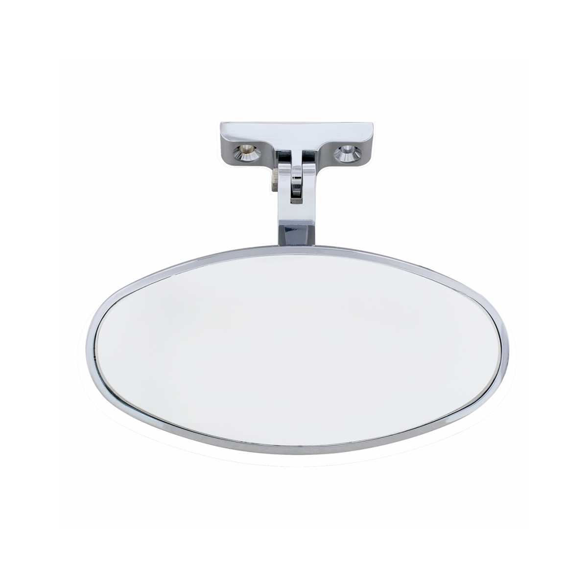 Mirrors Chrome Aluminum Interior Rear View Mirror ScrewOn Mount