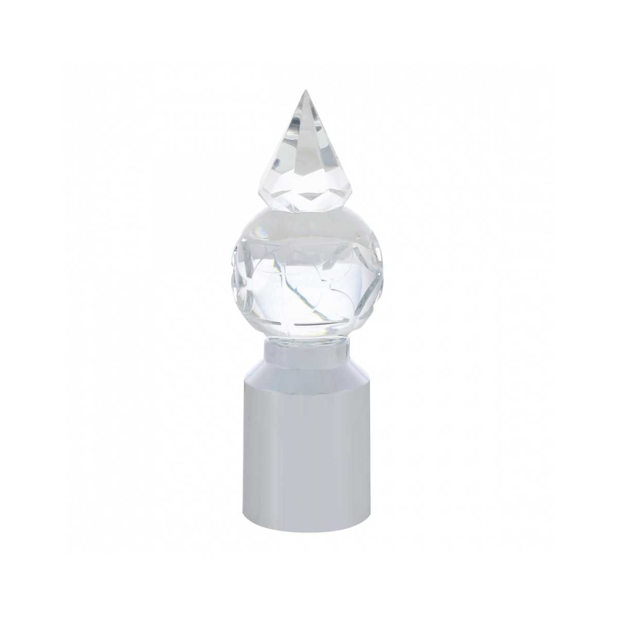 Crystal Pyramid Ball Bumper Guide Top - Clear (2 Pack)