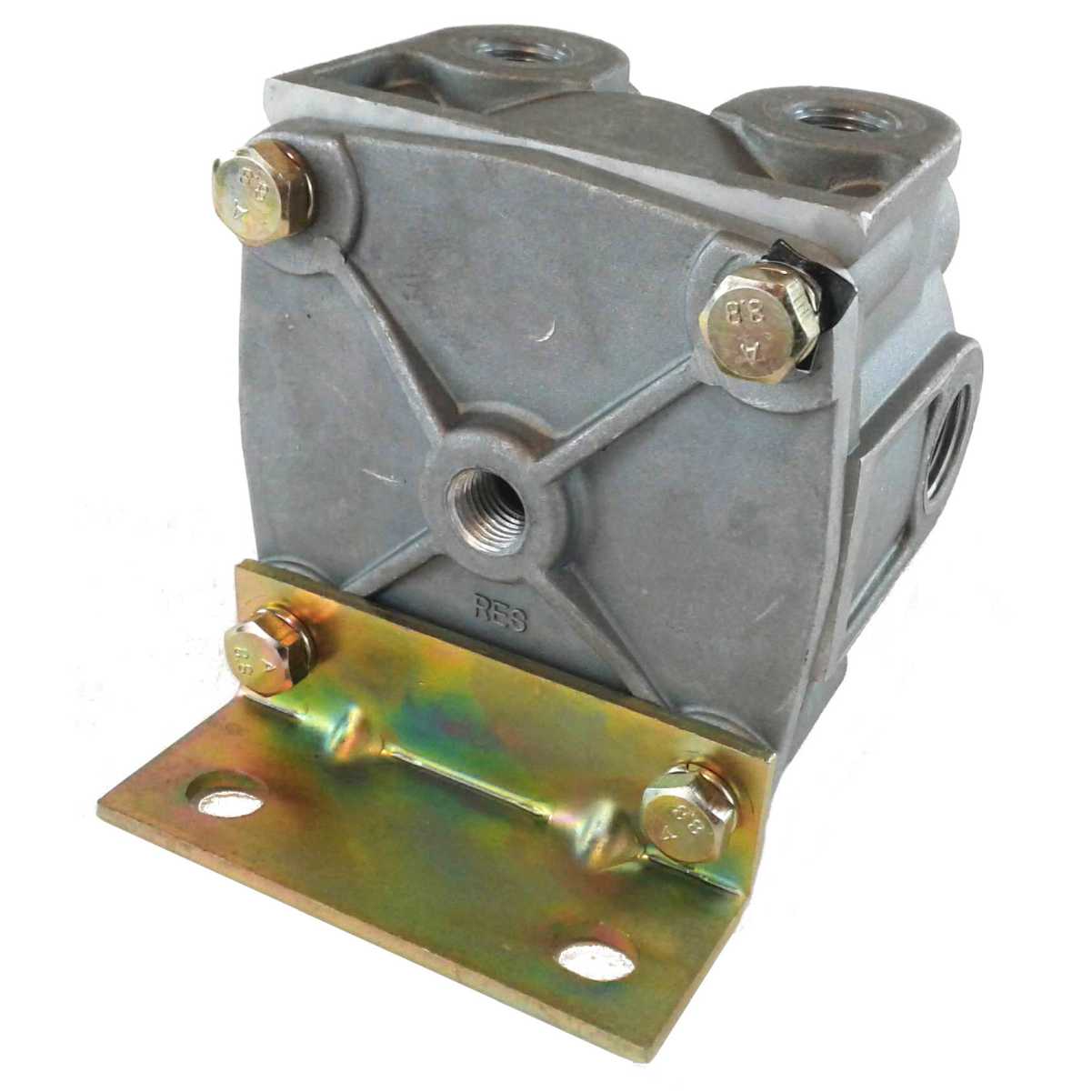 Relay Valves R12 Relay Rear Axle Service Parking Brakes 4 Port