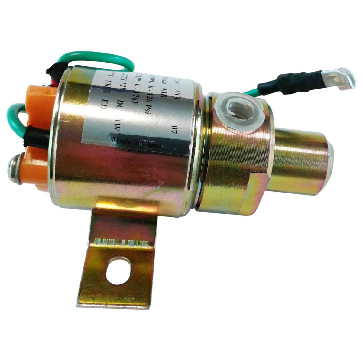 Seat Valves 3Way Solenoid Air Valve 12V Normally Closed