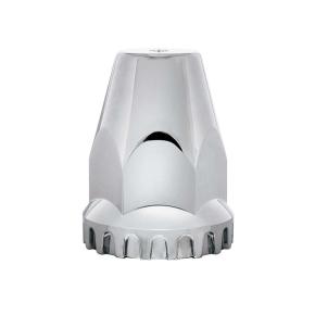 33 mm Chrome Nut Cover with Flange - Push-On - 60 Pack