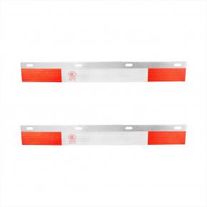 Aluminum Straight Conspicuity Reflector Top Flap Plate