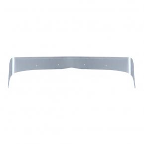 Bug Deflector for Peterbilt 357/378/379 with Short Hood - Stainless Steel