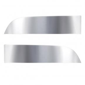 8 Inch Chopped Window Trim for 2013+ Kenworth T680/T880 in 304 Stainless Steel