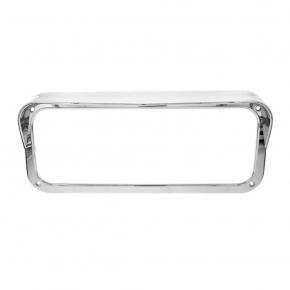 Replacement Bezel for United Pacific Rectangular Projection Headlights in Chrome