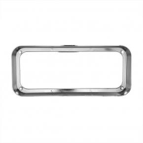 Replacement Bezel for United Pacific Rectangular Projection Headlights in Chrome