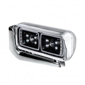 LED Projection Headlight with Mounting Arm - Driver Side