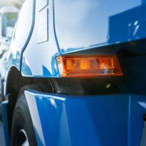 6 Amber LED Turn Signal Light for 2018+ Freightliner Cascadia for Driver Side