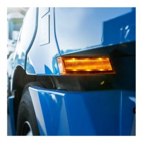 6 Amber LED Turn Signal Light for 2018-2022 Freightliner Cascadia