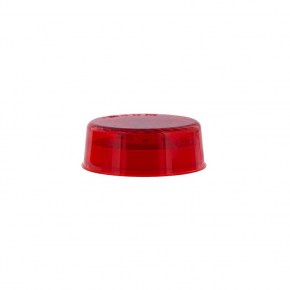 7 Red LED 2 Inch Round Turbine Clearance Marker Light with Red Lens