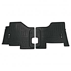 Black Floor Mat Set for Peterbilt 579, 567 and Kenworth T680, T880