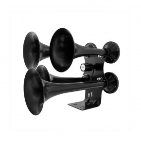 4 Trumpets Air Powered Train Horn in Black
