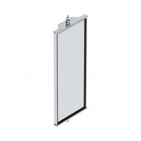 6 Inch x 16 Inch Stainless Steel West Coast Mirror - Non Heated