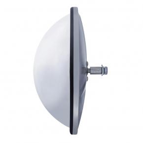 8 1/2 Inch Stainless Steel Convex Fisheye Mirror
