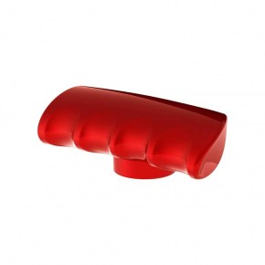Thread-On T-Shape Gearshift Knob for Eaton Fuller Shifters in Candy Red