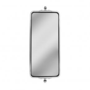 7 Inch x 16 Inch Stainless Steel West Coast Mirror with 18 LEDs