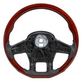 18 Inch YourGrip Wood Steering Wheel for Peterbilt 579 and Kenworth T680