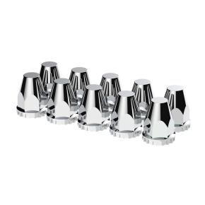 33 mm x 2 3/4 Inch Chrome Original Lug Nut Cover - Thread-On