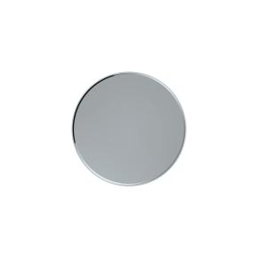 33 mm x 7-1/4 Inch Tall Cylinder Lug Nut Covers with Thread-On in Chrome