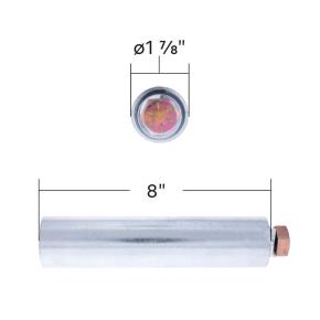 8 Inch Quarter Fender Mounting Post in Chrome - Pair