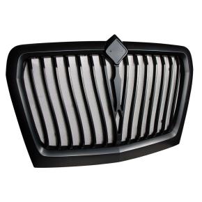 Curved Style Grille with Bug Screen for 2018-2023 International LT in Black