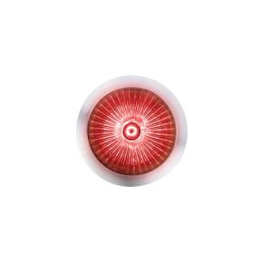 4 Red and Green LED Dual Function Fury Spike Clearance Marker Light with Clear Lens