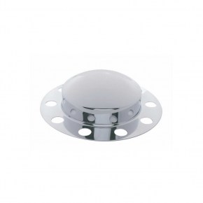 Dome Front Axle Cover 2 Piece Kit - Steel/Aluminum Wheel