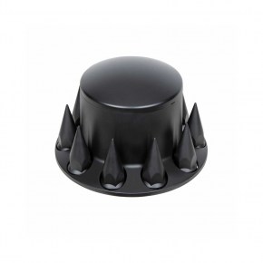 Dome Rear Axle Cover w/ 33mm Spike Thread-on Nut Cover - Matte Black