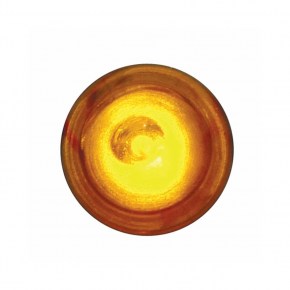 Super Bright 1 LED Bullet License Fastener - Amber LED (2 Pack)