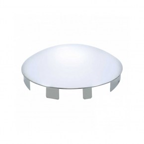 Universal Dome Stainless Front Hub Cap - 1