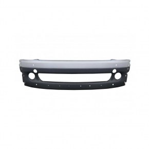 Freightliner Columbia Center Bumper - Silver w/ Tow Hole