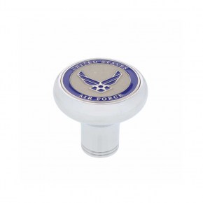 Deluxe Military Medallion Air Valve Knobs - Air Force