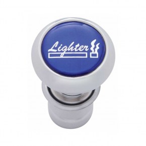 Deluxe Cigarette Lighter - Blue Glossy Sticker