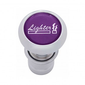 Deluxe Cigarette Lighter - Purple Glossy Sticker