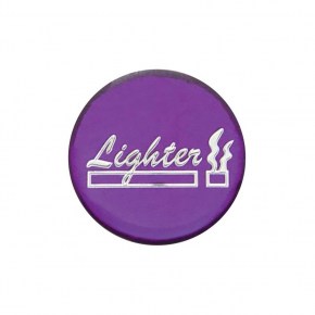 Deluxe Cigarette Lighter - Purple Glossy Sticker