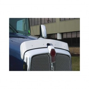Bug Shield Deflector for 2007-2017 Kenworth T660 - Stainless Steel
