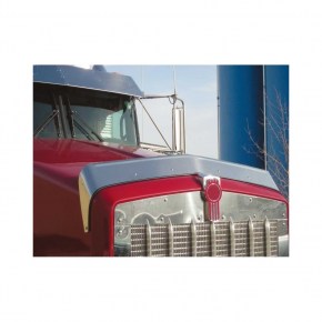 Stainless Bug Deflector for Kenworth T800