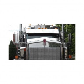 Stainless Bug Deflector for Kenworth W900B
