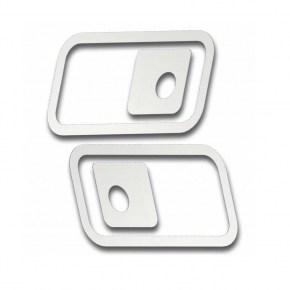 Door Handle Trim for Volvo VN/VT/VHD - Polished Stainless Steel
